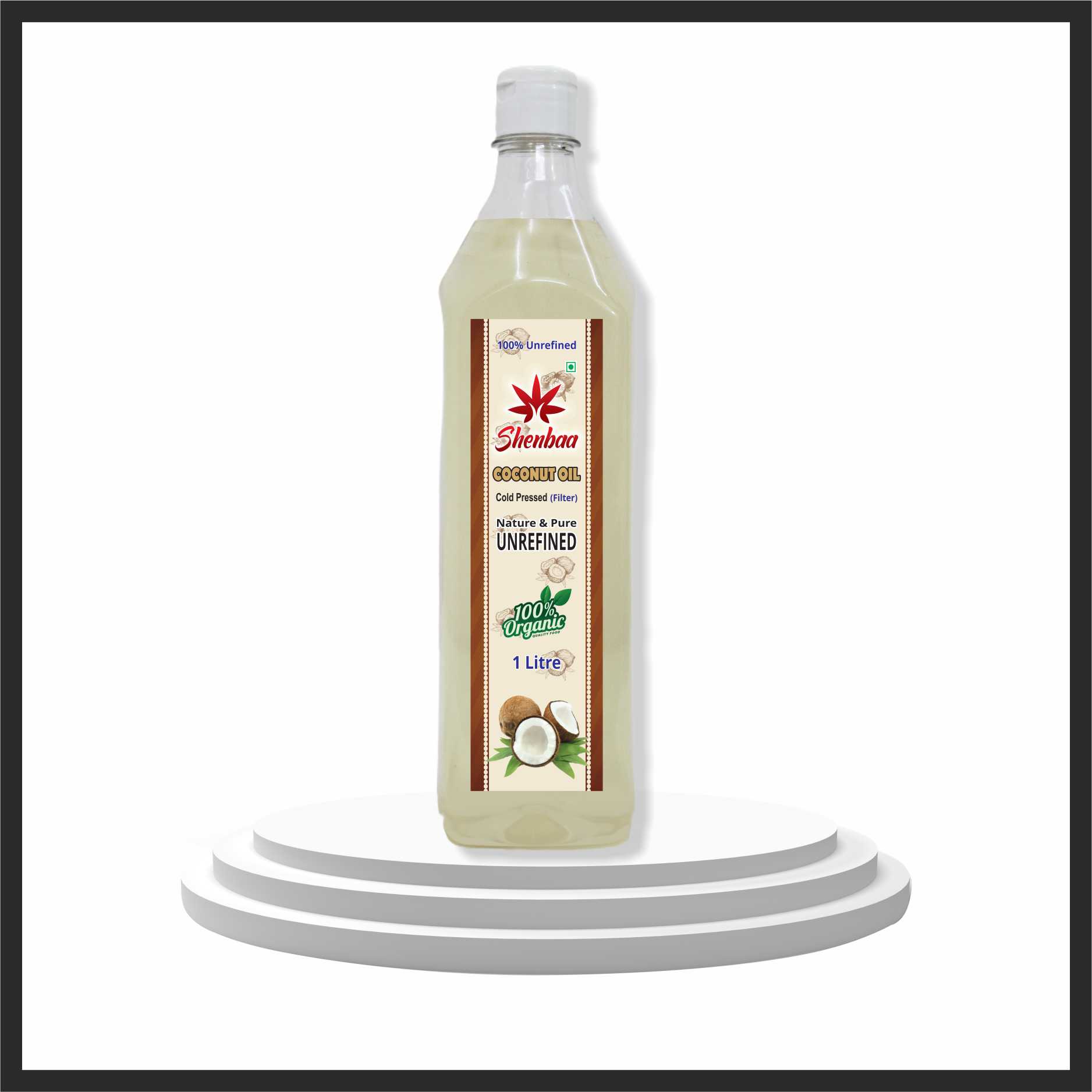 Shenbaa Coconut Oil 1 Litre (1000 ML)